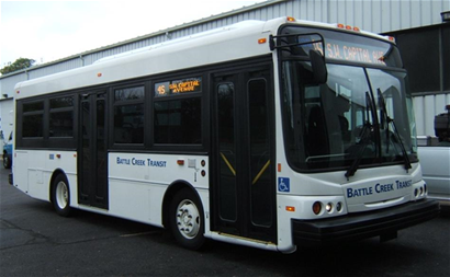 Battle Creek Transit bus